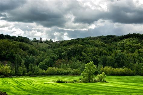 1142247 Landscape Italy Hill Nature Grass Field
