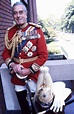 Earl Louis Mountbatten in the uniform of a colonel of the British ...