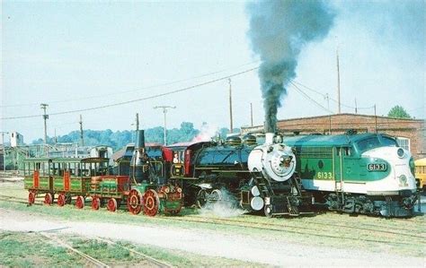 Postcard With Best Friend Of Charleston Southern 604 Locomotive And Fp