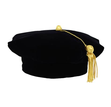 Doctor Deluxe Tam And Bullion Tassel University Cap And Gown