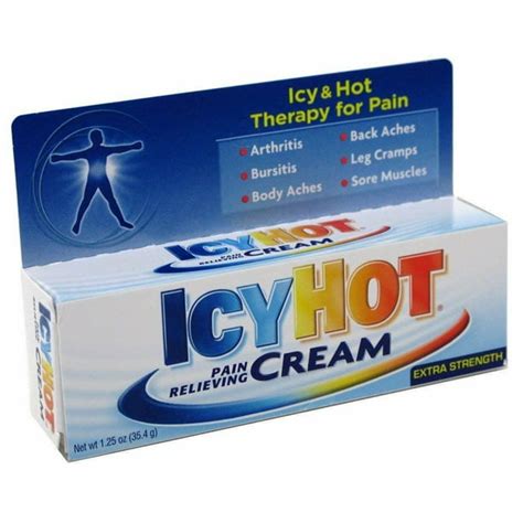 Icy Hot Pain Relieving Cream Extra Strength 1 25 Oz