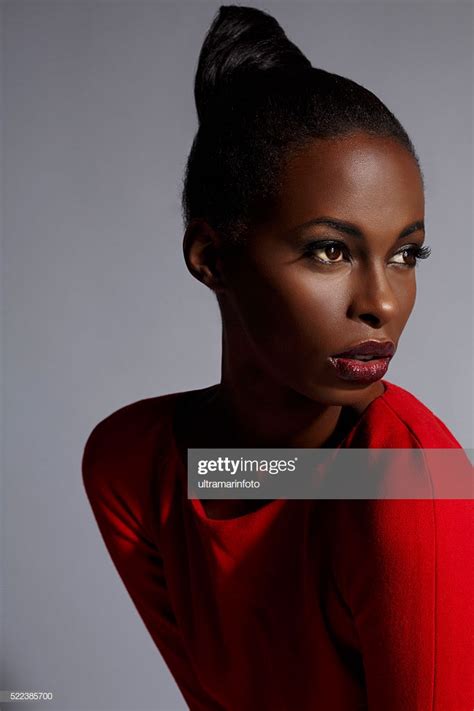 Beauty Portrait Beautiful African Ethnicity Young Women