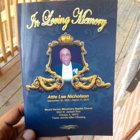 OBITUARIES / FUNERAL PROGRAMS – Techbot Customs