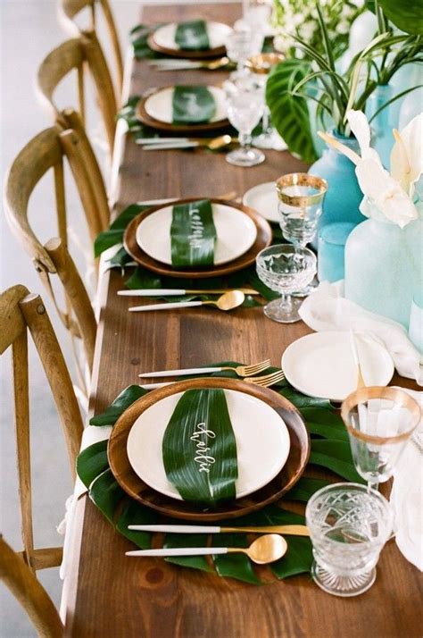 Top 26 Most Shared Wedding Table Setting Ideas On Pinterest