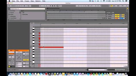 Major And Minor Scaleschords Ableton Live 9 Youtube
