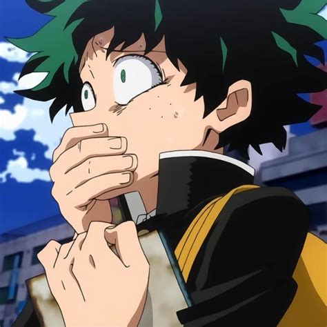 Izuku Midoriya Screencaps Anime Art Reference I Love Anime