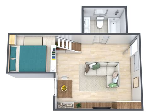 Small House Floor Plan With Loft Floor Roma