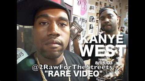 Kanye West Super Rare Video Aug 15 2003 Interview And Freestyle