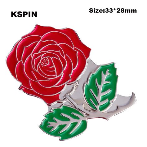 Rose Lapel Pin Badge Pin Xy0108 In Badges From Home And Garden On