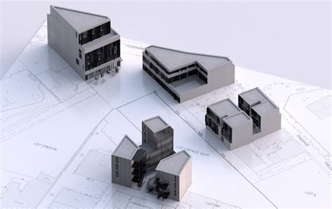 6 design organizational architecture or organization design: 30 Social Housing Units. LAN Architecture