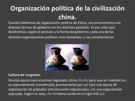 Organización Política De La Civilización Chinacuando Hablamos De