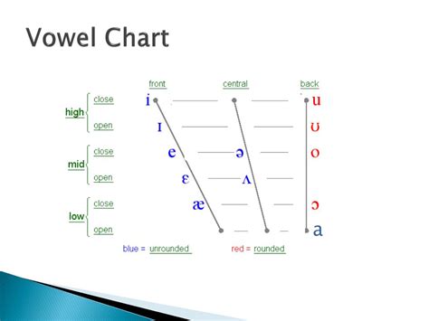 Vowel Sounds Phonetics