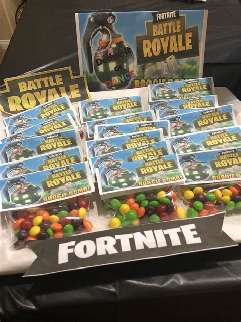Fortnite Birthday Party Boogie Bombs Party Favors For Kids Birthday