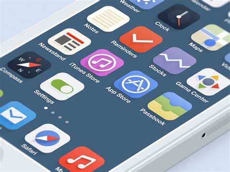 Ios 7 Redesign By Johnny On Dribbble