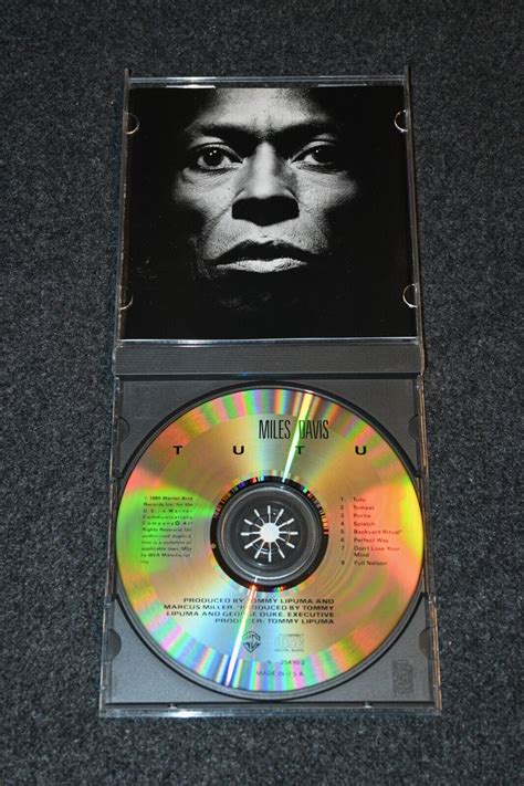 Miles Davis Tutu 1986 Warner Bros Cd 4608927794
