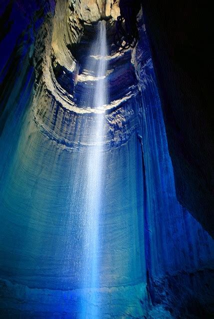 Ruby Falls Underground Waterfall At Chattanooga Usa