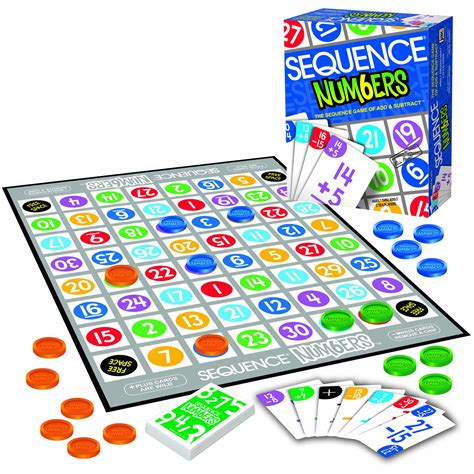 Sequence Numbers By Jax The Sequence Game Of Add And Subtract Buy