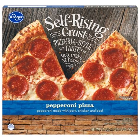 Kroger® Self Rising Crust Pepperoni Pizza 275 Oz Fred Meyer