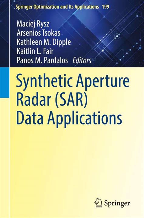 Synthetic Aperture Radar Sar Data Applications Buch Jpc