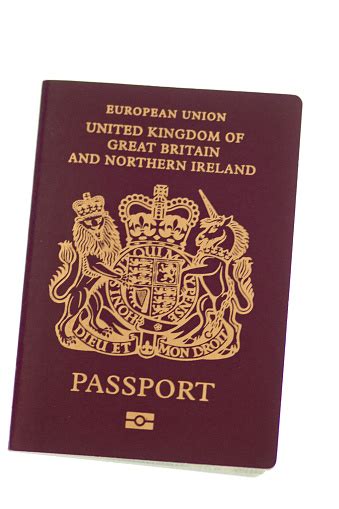 Uk European Union Passport Stock Photo Download Image Now Istock