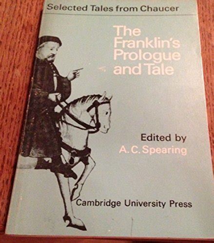 The Franklins Prologue And Tale By Ac Spearing Goodreads