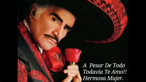 A Pesar De Todo Vicente Fernández Youtube