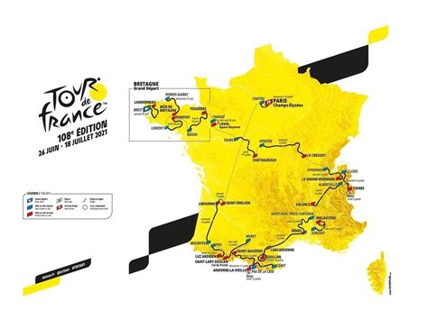 The 108th edition of la grande boucle features more than three weeks of racing and 21 stages. Tour de France 2021 : la 108ème édition passera à Quimper | Côté Quimper