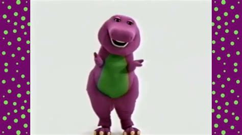 Barney Comes To Life With Custom Sparkle Effect Youtube