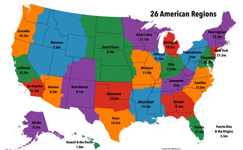 Cultural Regions Of The United States Map Map
