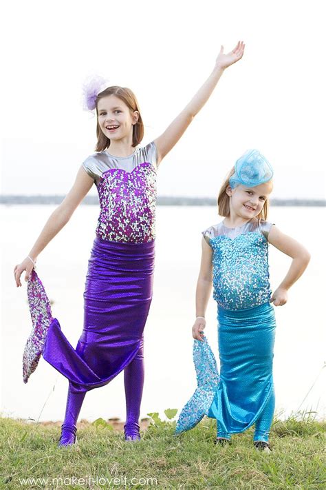 Diy Mermaid Costumewith A Repositionable Fin Mermaid Costume Diy