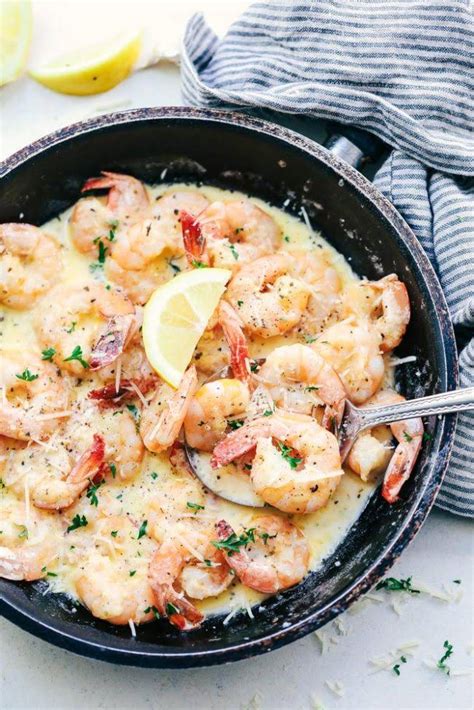 Créme frâiche vs clotted cream…what's the difference? 10 Best Garlic Shrimp Pasta Heavy Cream Recipes