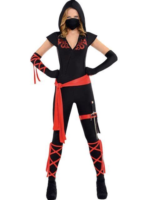 Adult Dragon Fighter Ninja Costume Party City Ninja Costume Ninja Halloween Costume Ninja