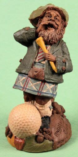 Fore 1990 ~ Andrew ~ Tom Clark Golf 11 Gnome In Scottish Kilt Ebay