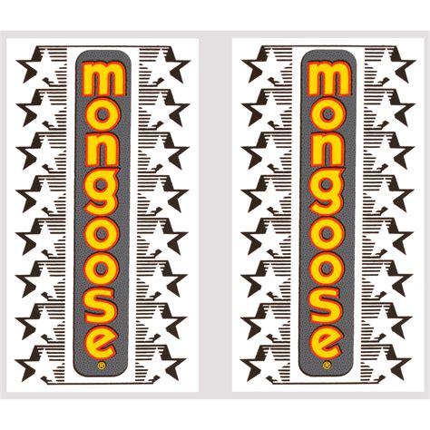 1983 1984 Mongoose Supergoose Ii Decal Set Bmx Products Usa