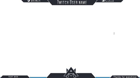15 Twitch Banner Psd Images Twitch Overlay Template Twitch Profile