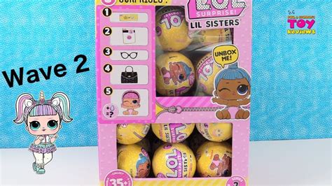 Lol Surprise Lil Sisters Series 3 Wave 2 Confetti Pop Palooza Toy