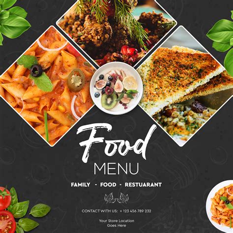 Food Banner Design Free Download On Behance