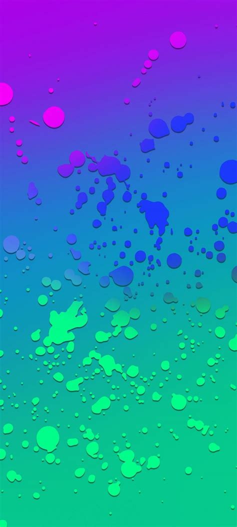 Gradient Color Splash Phone Wallpaper Hd