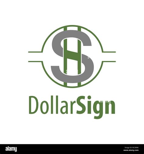 Circle Dollar Sign Logo Concept Design Symbol Graphic Template Element