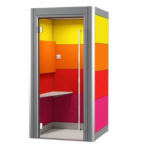 Spacio Office Phone Booth Is A Single Person Acoustic Pod For Private