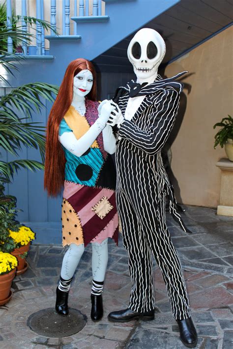 Jack Skellington And Sally Stitches Disneyland Park Disne Flickr