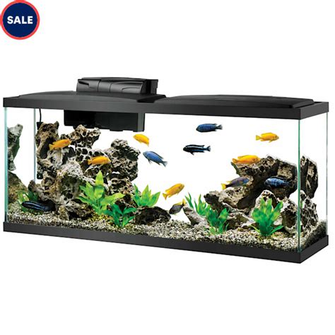 Aqueon Standard Glass Aquarium Tank Gallon Petco G Fish Tank
