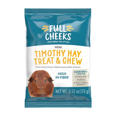 Full Cheeks Small Pet Mini Timothy Hay Treat And Chew 05 Oz Shipt