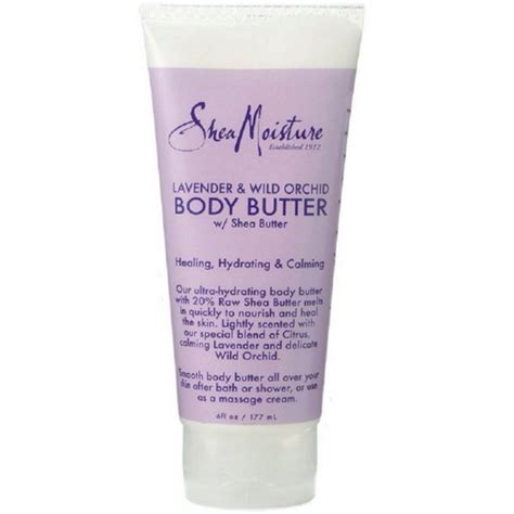 Shea Moisture Lavender And Wild Orchid Body Butter W Shea Butter 6 Oz