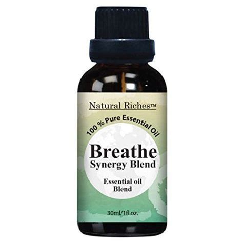 Respiratory Essential Oil Breathe Blend 30ml 100 Natural Pure