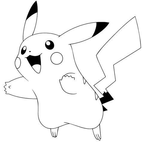 Pikachu Coloring Pages Printable Pokemon Coloring Pages Pokemon