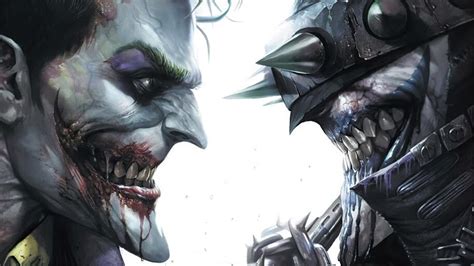Joker And The Batman Who Laughs Dc Supervillains 4k 61219 Wallpaper