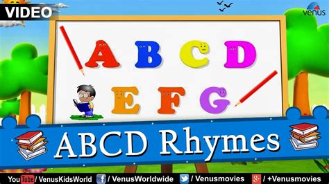 Abcd Rhymes Alphabet Song For Children Animated Rhymes For Kids