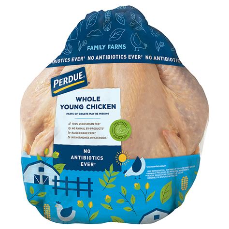 Perdue® Fresh Whole Chicken With Giblets 805 Perdue®