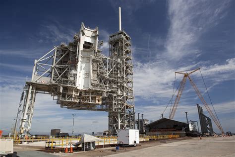Modifications Transforming Pad A For Falcon Launches Commercial Crew